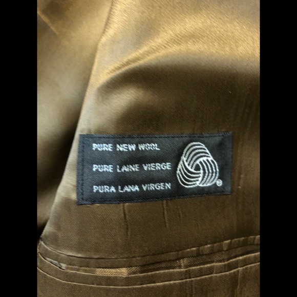 Chaps Ralph Lauren Suit Jacket 100%Wool 44T Canada - Picture 12 of 15